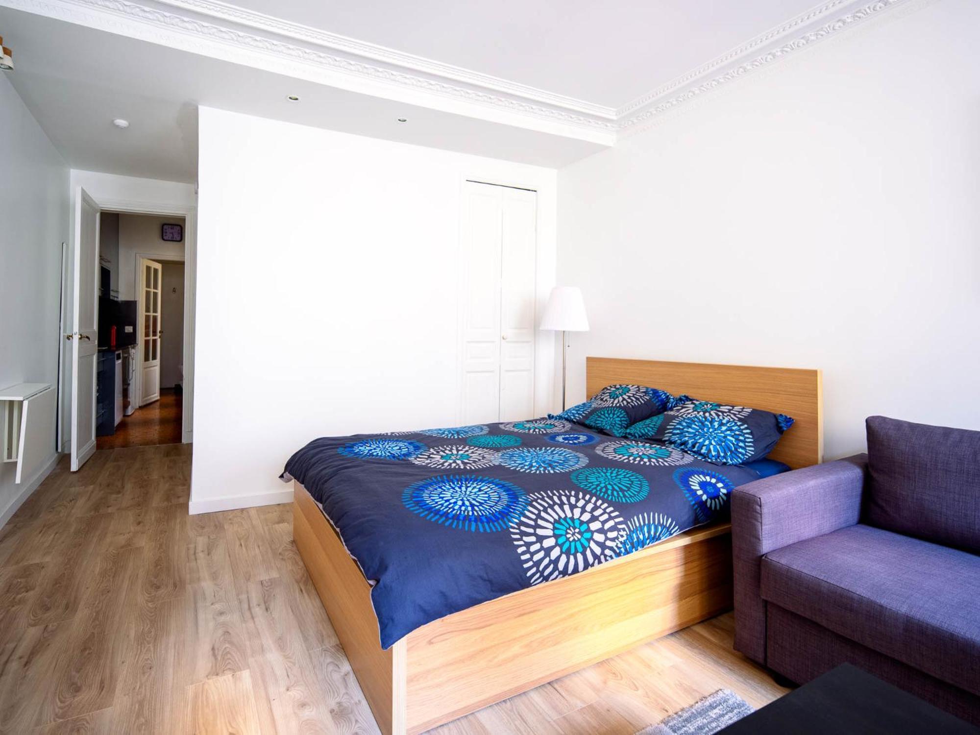Flat 31m2 Near Pompidou Center, Marais, Les Halles, Mobility Lease Only Apartment *